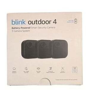 NEW Blink Outdoor Wireless Home Security 3-Camera System (4th Gen)